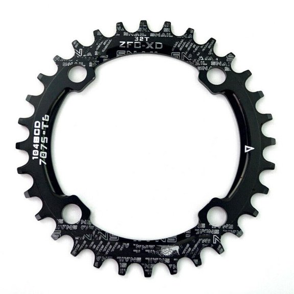 Chainring 104Bcd, Round Oval Shapes, 30T/32T/34T/36T/38T Ultra-Lightweight