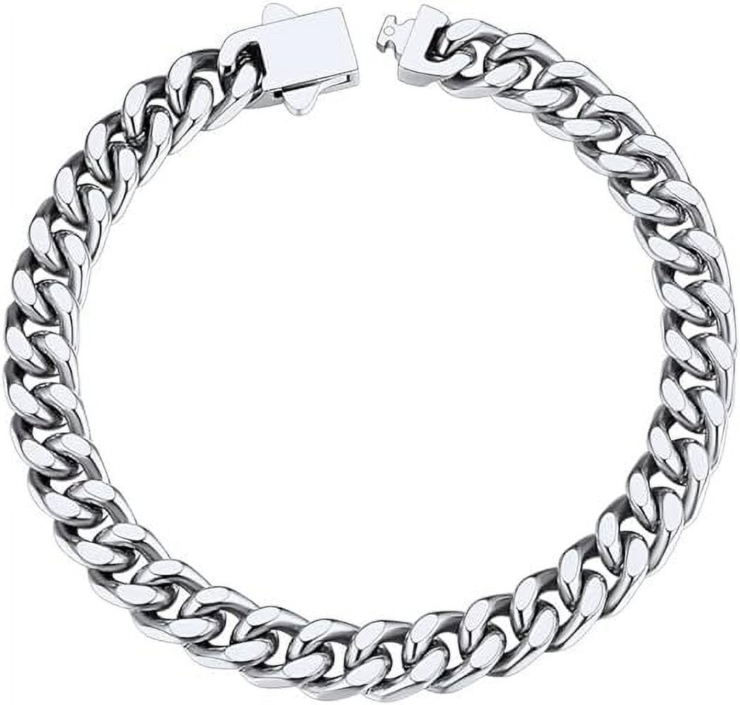 Ubuy Stainless Steel Chain Bracelet Mens VNOX Stainless Steel