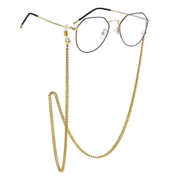 ChainsHouse 14K Gold Eyeglasses Chain Holder for Women and Men, Necklace Strap for Sunglasses