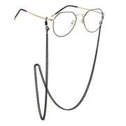 ChainsHouse Glasses Strap Chain for Women Men Black Chains Sunglasses Eyewear Holder Jewelry Gift