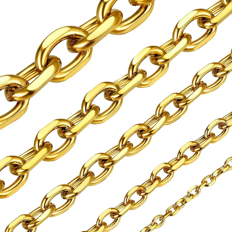 Stainless Steel Rolo Chain 3mm - Various Long Lengths Stainless Steel Rolo Chain 3mm - Various Long Lengths