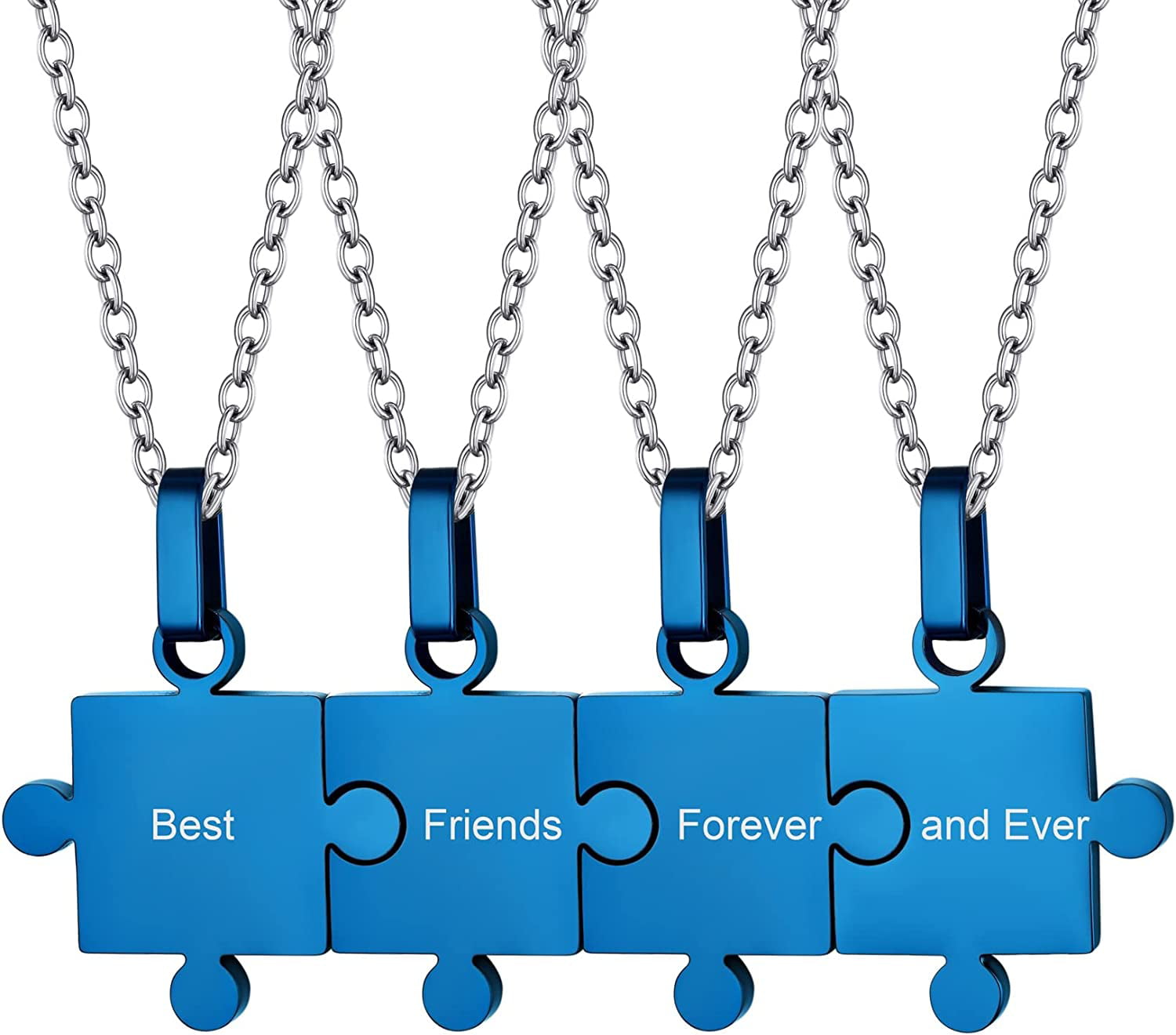 BFF Friendship Necklace for 2 - Best Friend Necklaces BFF Gifts for 2  Matching H | eBay