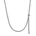 thumbnail image 1 of ChainsProMax 2mm Thin Women Rolo Cable Chain for Pendants Stainless Steel Chain Necklace 18"-30", 1 of 7