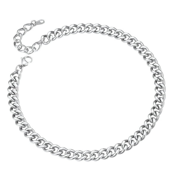 ChainsProMax 9mm Stainless Chain Choker Thick Chains for Men Mens Thick Necklace Chain 14 inch