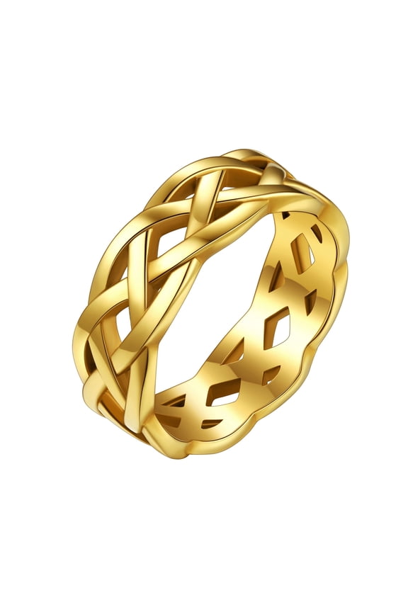 Irish Style Knot Ring Men Replacement Wedding Bands Promise Ring friend