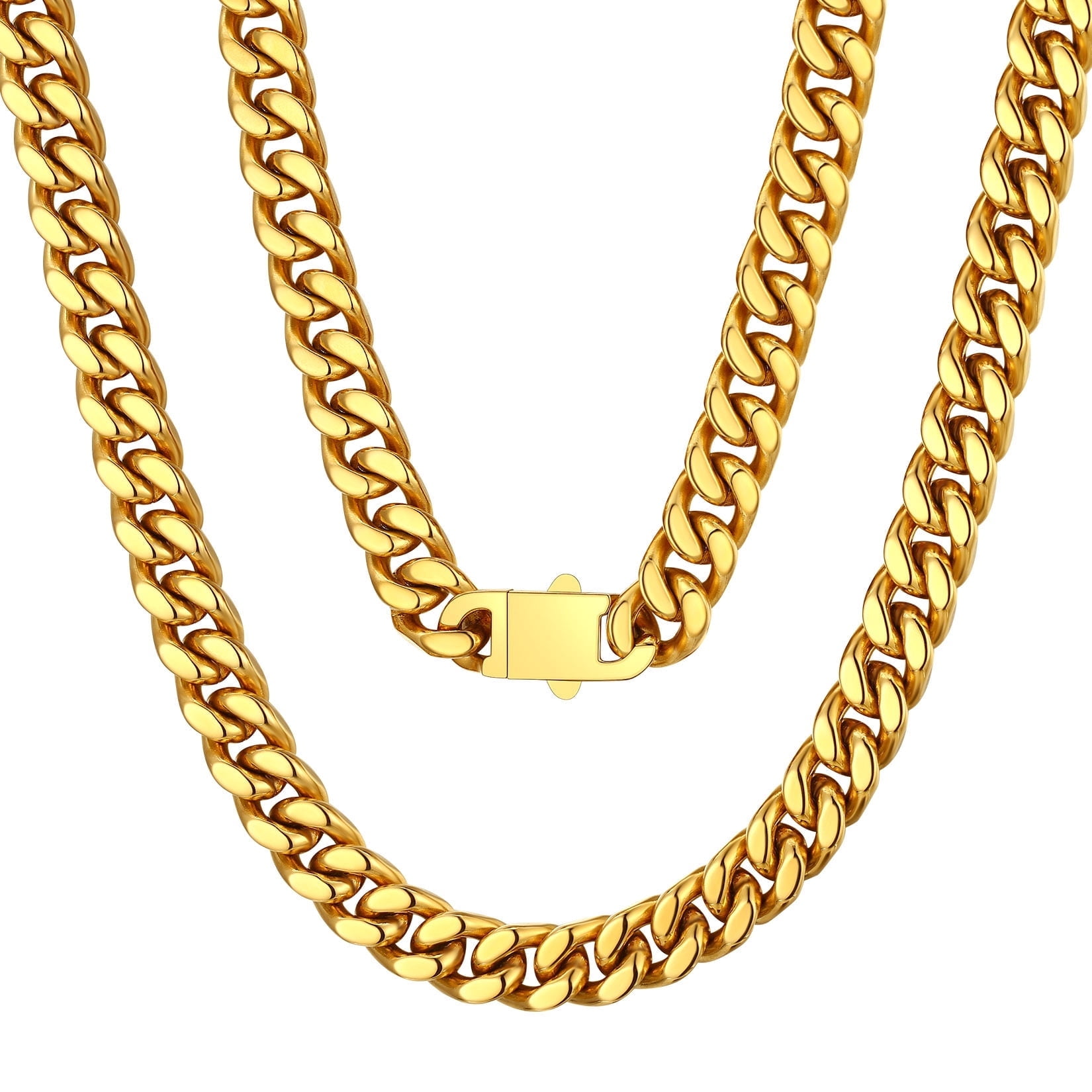 ChainsProMax Thick Chain Hip Hop Jewelry for Men 22inch Gold