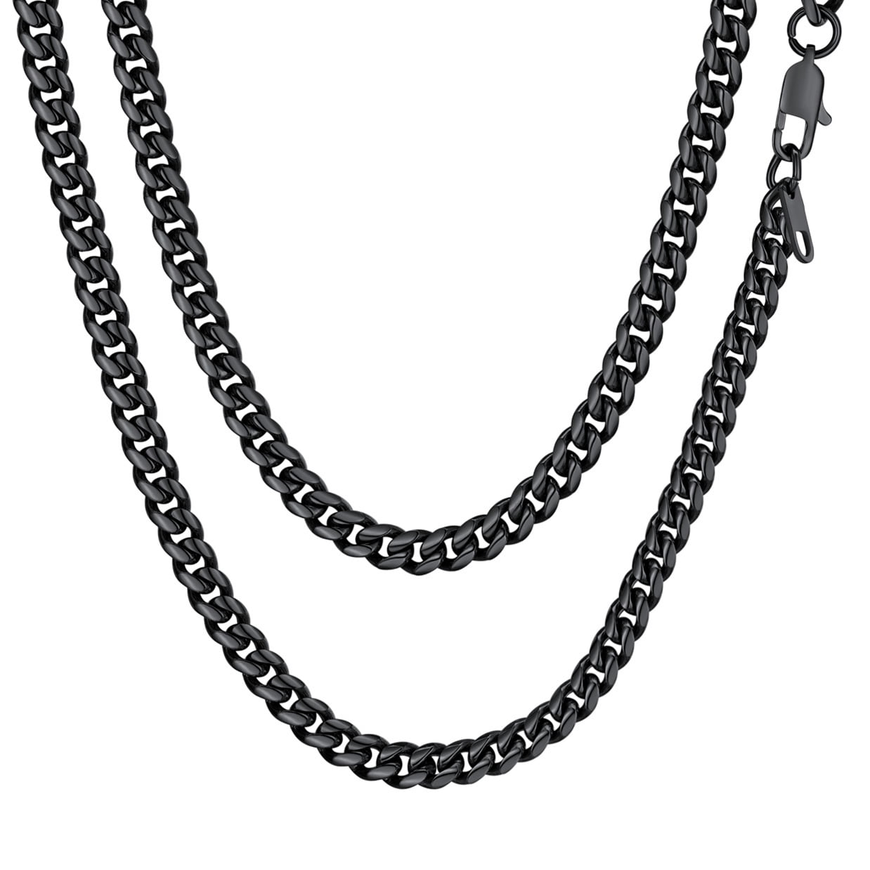 ◇BLACKPURPLE◇ Braham Cuban chain necklace BLACKPURPLE (ブラックパープル) - Braham Cuban Chain Necklace