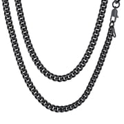 ChainsProMax Men Cuban Chain Necklace 18 Inch Rapper Hip Hop Jewelry Mens Gifts