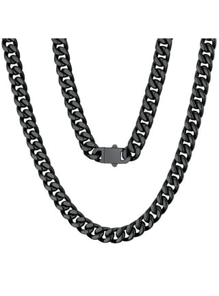 Reeds Stainless Steel Curb Chain Necklace | 11mm | 24 Inches