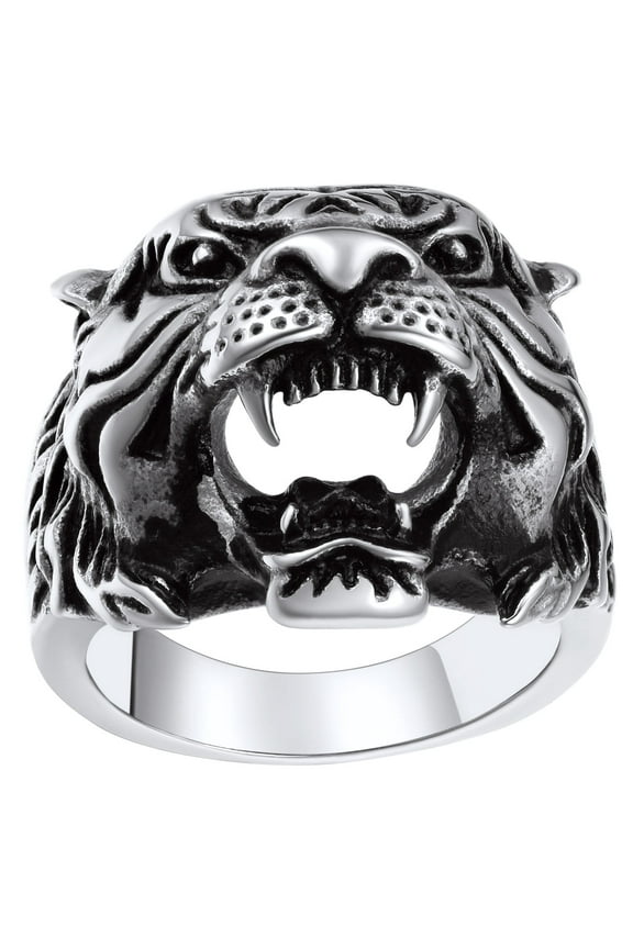 Mens Rings Size 13 Stainless Steel Rapper Statement Rings