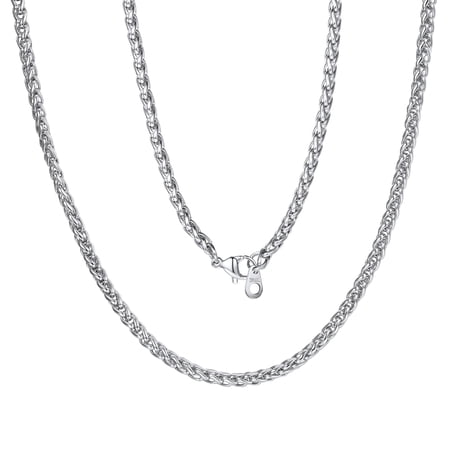 ChainsProMax Neck Chain Stainless Steel Chain for Pendant Men Sturdy Necklace Chain