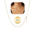 thumbnail image 1 of ChainsProMax Solid 925 Sterling Silver Chain Necklace 1.5mm Thin Rolo Chain for Women Men, 1 of 6