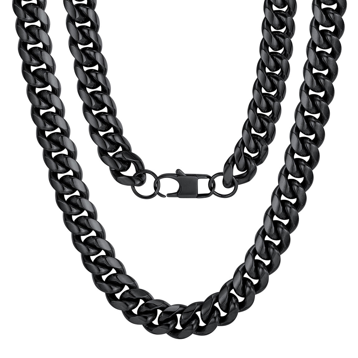 ChainsProMax Mens Stainless Steel Necklace 3mm 20 inch Cuban Link Chain  Mens Neck Chain 