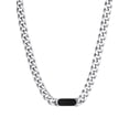 thumbnail image 1 of ChainsProMax Women 16" Choker Necklace, Cuban Link Chain Necklace for Men Women, Stainless Steel Jewelry Gift, 1 of 9