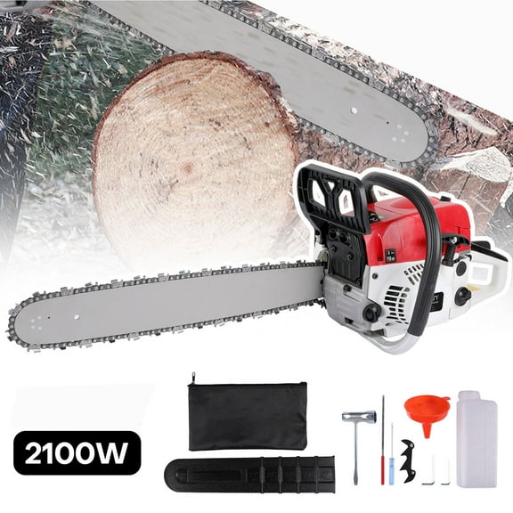 Chainsaw 20 Inch, Portable Chainsaw Gasoline Powered Chain Saw, Electric Chainsaw, Handheld Chainsaw for Tree Trimming