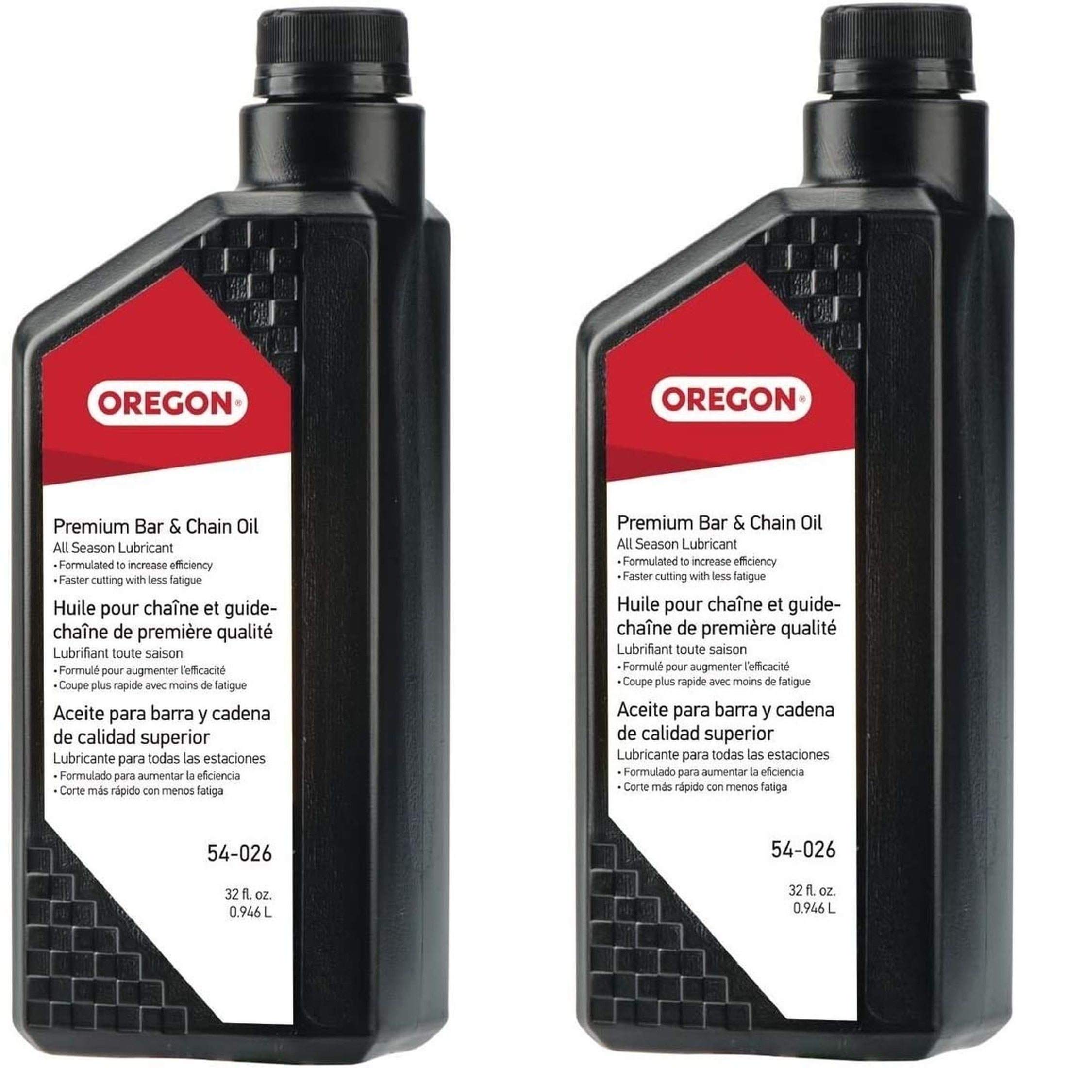 Chainsaw Bar and Chain Oil 1 Quart Twin Pack for Optimal Performance