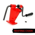 thumbnail image 1 of Chainsaw Bench Mount Rivet Spinner Red Metal ChainSaw Chain Rotator Professional, 1 of 13