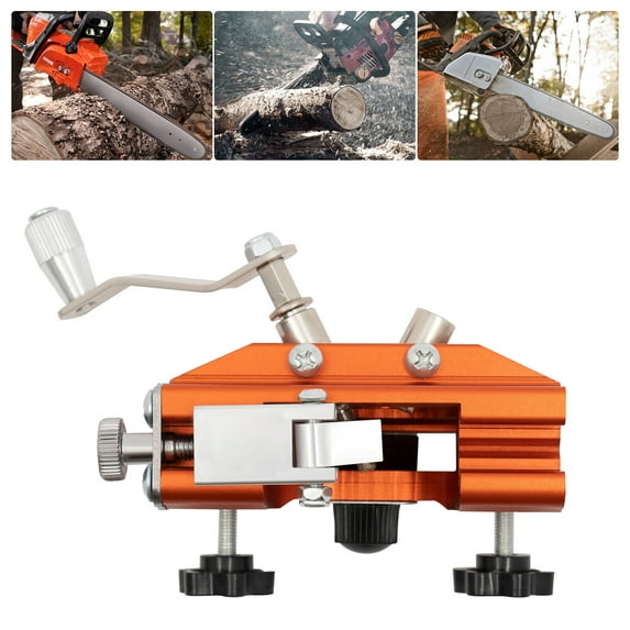Chainsaw Chain Sharpening Jig,Chain Saw Blade Sharpener Chainsaw Chain Sharpening Jig Kit for 8-20 inch