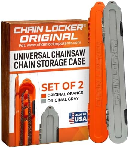 Chainsaw Chain Storage Original Single Row Case Bundle 2-Pack ...
