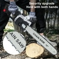 thumbnail image 1 of Chainsaw Electric Happydeer 16 Inch Cordless Chainsaw, Brushless Motor Battery Powered Chainsaw with Rapid Charger, for Tree Felling, Pruning, Logging and Firewood, 1 of 6