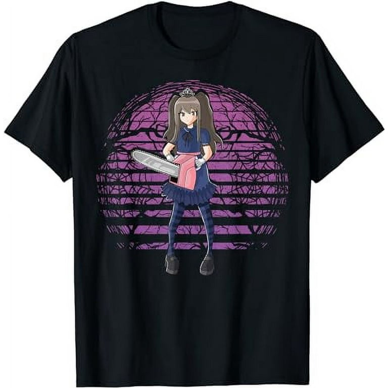 Chainsaw Girl Punk Goth Horror Fan Shirt Chainsaw Girl Punk Goth Horror Fan Shirt