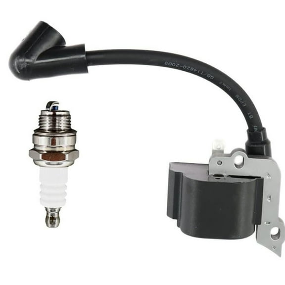 Chainsaw Handheld Leaf Blower Engine, Ignition Coil Replacement Part for Stihl FS Trimmer Ensuring High-Quality Aftermarket Product Performance, Spark Plug Included, for Models