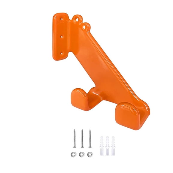 Chainsaw Hanger, 2 Pack Chainsaw Wall Mount, Heavy Duty Chainsaw Holder, Garage Organization Garage Storage Shed Organizer Mounted Chainsaw Rack