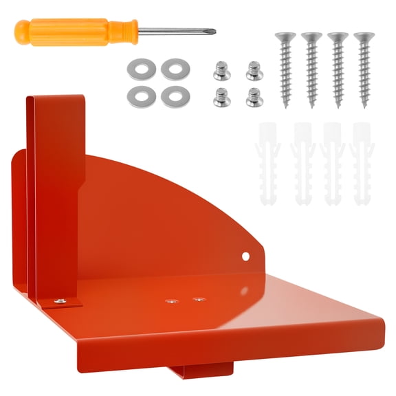 Chainsaw Holder Chainsaw Wall Mount Holder Metal Storage Rack Space Saving Garage Chain Saw Display Storage Bracket with Hook for Garage Outdoor