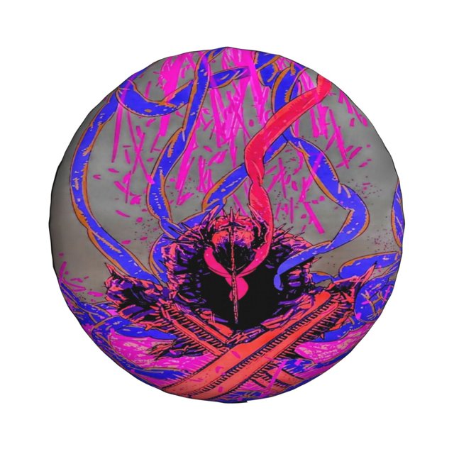 Chainsaw Man Anime Spare tire cover wheels protect General Purpose