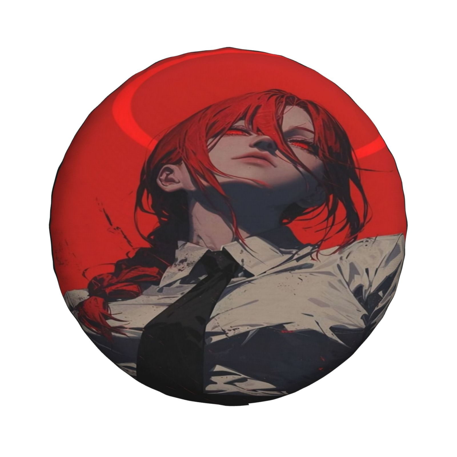 Chainsaw Man Anime Spare tire cover wheels protect General Purpose