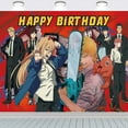 thumbnail image 1 of Chainsaw Man Background Wall Decor Taspestry Post Banner Backdrop Party Supplies, 1 of 6
