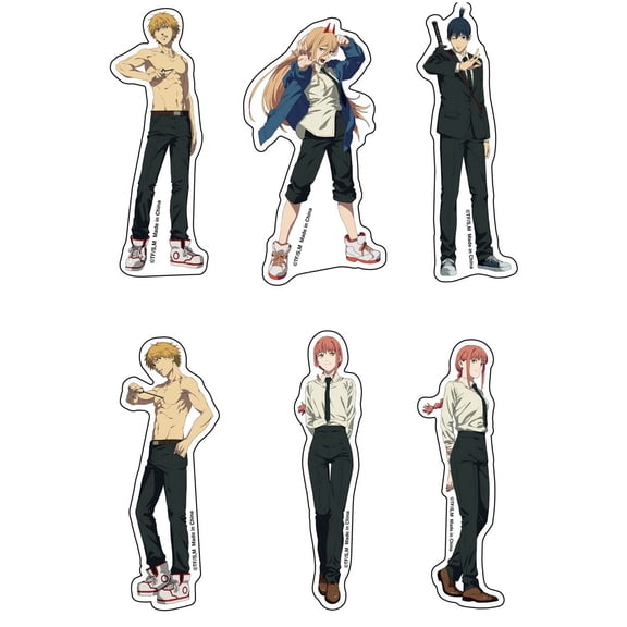 Chainsaw Man - Character Group Die-Cut Sticker