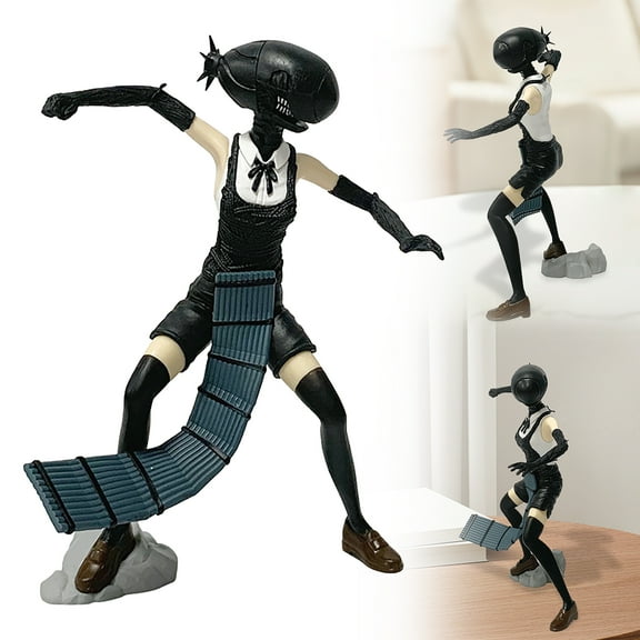 Chainsaw Man: Reze Arc, 7.3 Inch Reze PVC Action Figure Statues, Movie and Anime Decor, Gift for Anime Fans