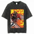 thumbnail image 1 of Chainsaw Man Men's Cotton Summer T-Shirts Vintage Tee Loose Fit Short Sleeve Casual Tshirts for Men Women M, 1 of 4