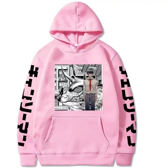 Chainsaw Man Merch Versatile Hoody Youthful vitality Hoodie Multiple ...