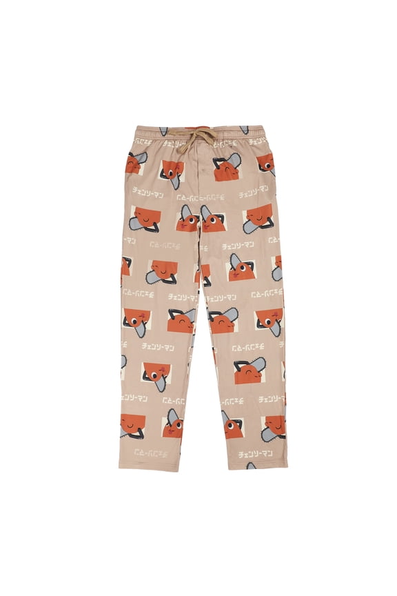 Chainsaw Man Pochita All-Over Print Men's Sleep Pajama Pants -Large