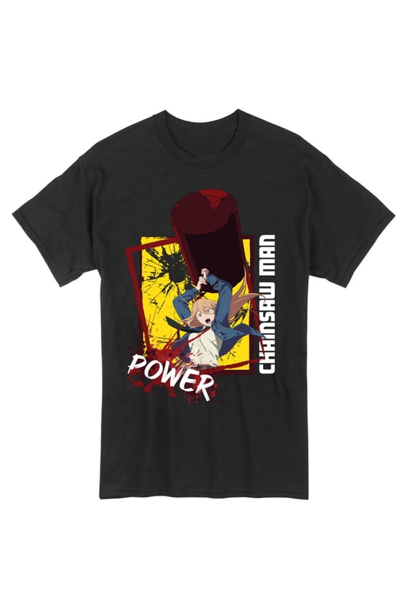 Chainsaw Man - Power Adult Men T-Shirt - Great Eastern Entertainment