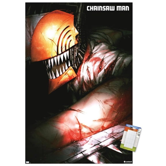 Chainsaw Man - Teaser Key Art Wall Poster, 22.375" x 34"