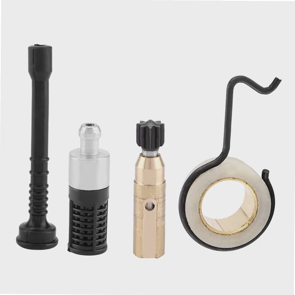 Chainsaw Oil Pump Worm Gear Fuel Hose,Chainsaw Oil Pump Worm Gear Oil Pipe Filter Set Accessory Kits for MS 250 MS230 MS 210