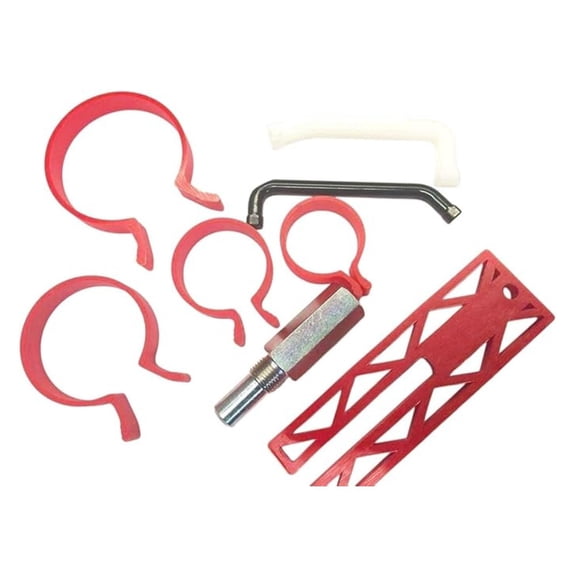 Chainsaw Piston Ring Compressor Tool Kit - Stihl Echo Homelite Compatible - 30-60mm Piston Sizes - Piston Stop Included