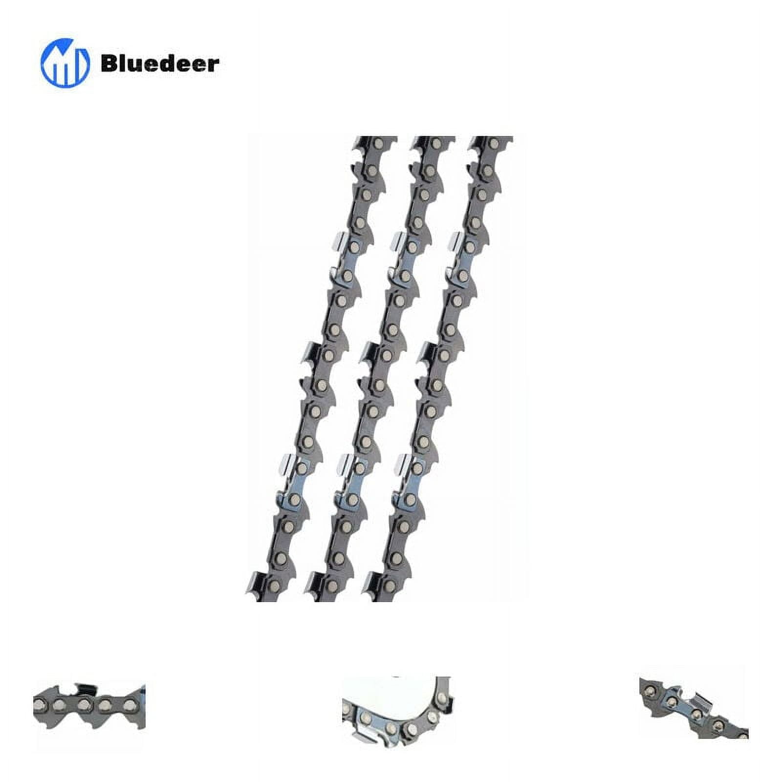 Chainsaw Pole Saw Chain, Semi-Chisel Sharpens with 4.5Mm File Narrow Kerf Gauge, 3PCS for Einhell Ge-Lc3635 Li And Others, Reduced Recoil & Precise Heat Treatment, Easy