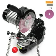 Chainsaw Sharpener, Professional Electric Multi-Angles Automatic Saw Chain Blade Grinder Sharpener Machine, 1/8-Inch-by-3/16-Inch