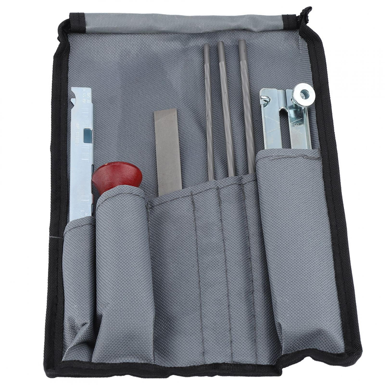 Chainsaw Sharpener Round Files Kit 8Pcs/Set Chainsaw Files Depth Gauge