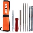 Chainsaw Sharpener Tool Kit Includes 5/32", 3/16" & 7/32 Inch Round