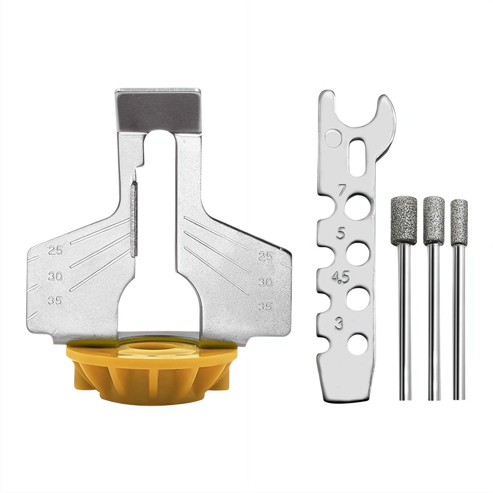 Chainsaw Sharpening Attachment Kit Rotary Tool, Chain Saw Blade Teeth ...