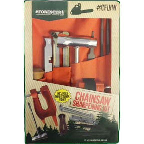 Chainsaw Sharpening Kit With Stump Vise