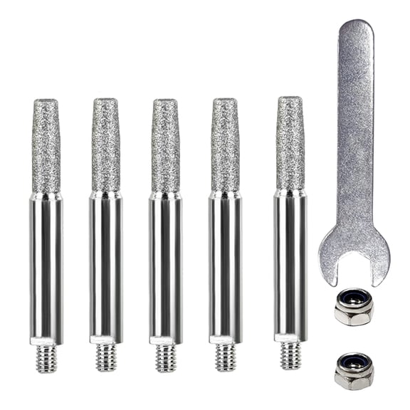 Chainsaw Sharpening Stone Grinding Rods Woodworking Chainsaw Accessory Tool Resistance Grinding Tools