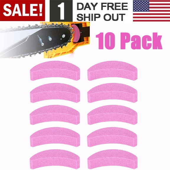 Chainsaw Teeth Sharpener Grindstone, Chainsaw Fast-Sharpening Stone Replacement kit for 14-20 inch Chains