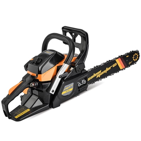 Chainsaw for Trees Gas Powered 4216H 42CC 2-Cycle Small Chainsaw, 14-Inch Chainsaw, Handheld Petrol Gasoline Chain Saw for Farm, Garden and Ranch