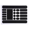 thumbnail image 1 of Chainstay And Frame Sticker Protector Kit For Bikes Bicycle Cycle Decal Black, 1 of 1